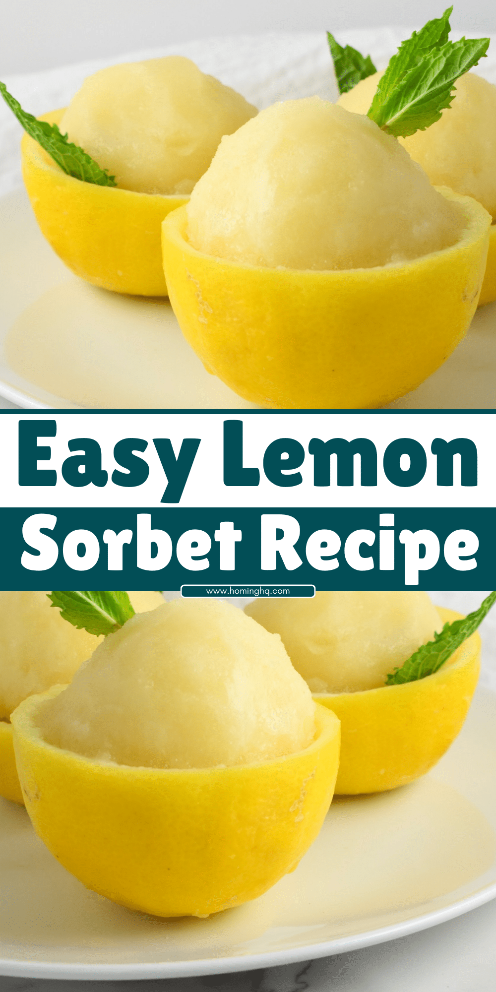 Lemon Sorbet