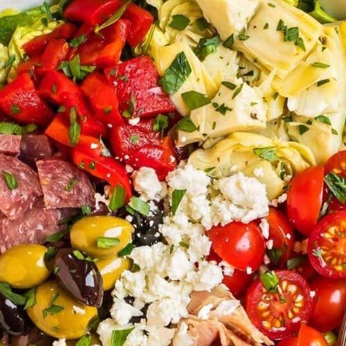 Mediterranean Antipasto Salad