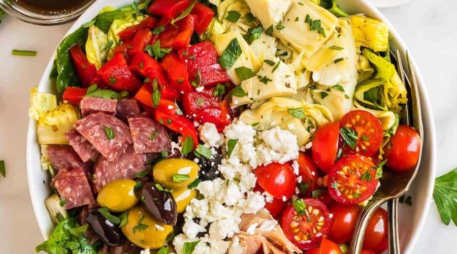 Mediterranean Antipasto Salad