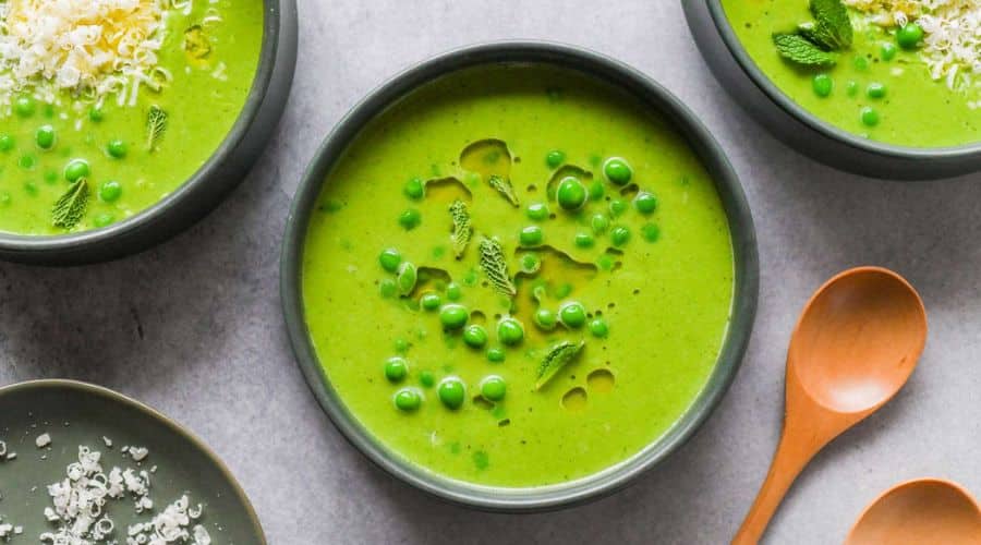 Pea and Mint Soup