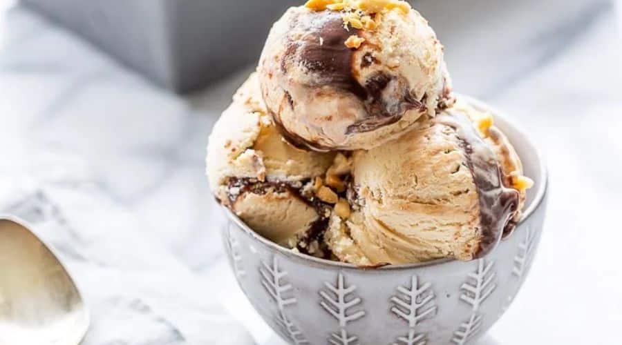 Peanut Butter Fudge Swirl ice cream