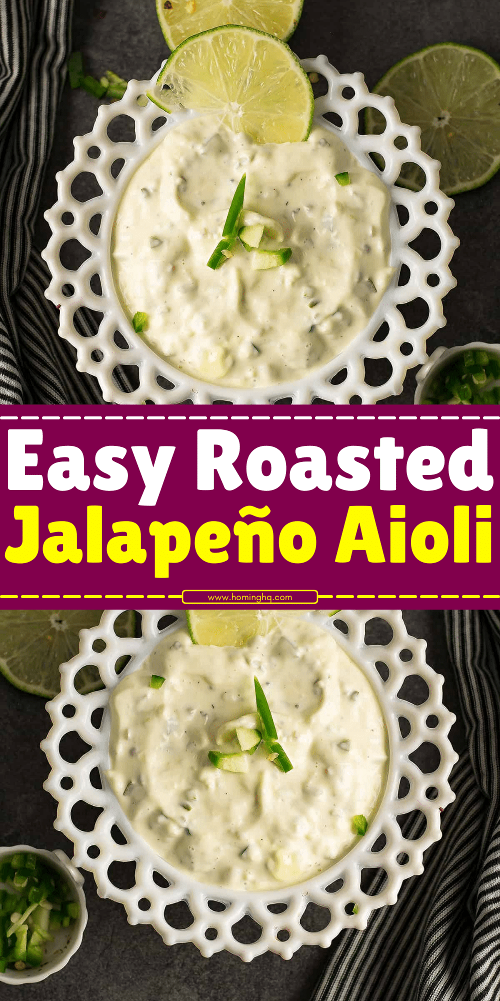 Roasted Jalapeño Aioli