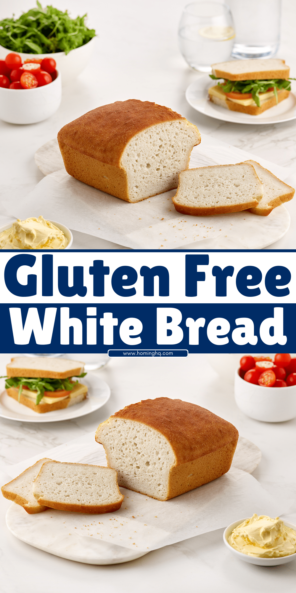 Simple Gluten Free White Bread