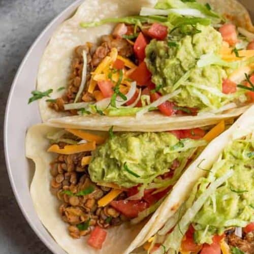 Vegan Lentil Tacos