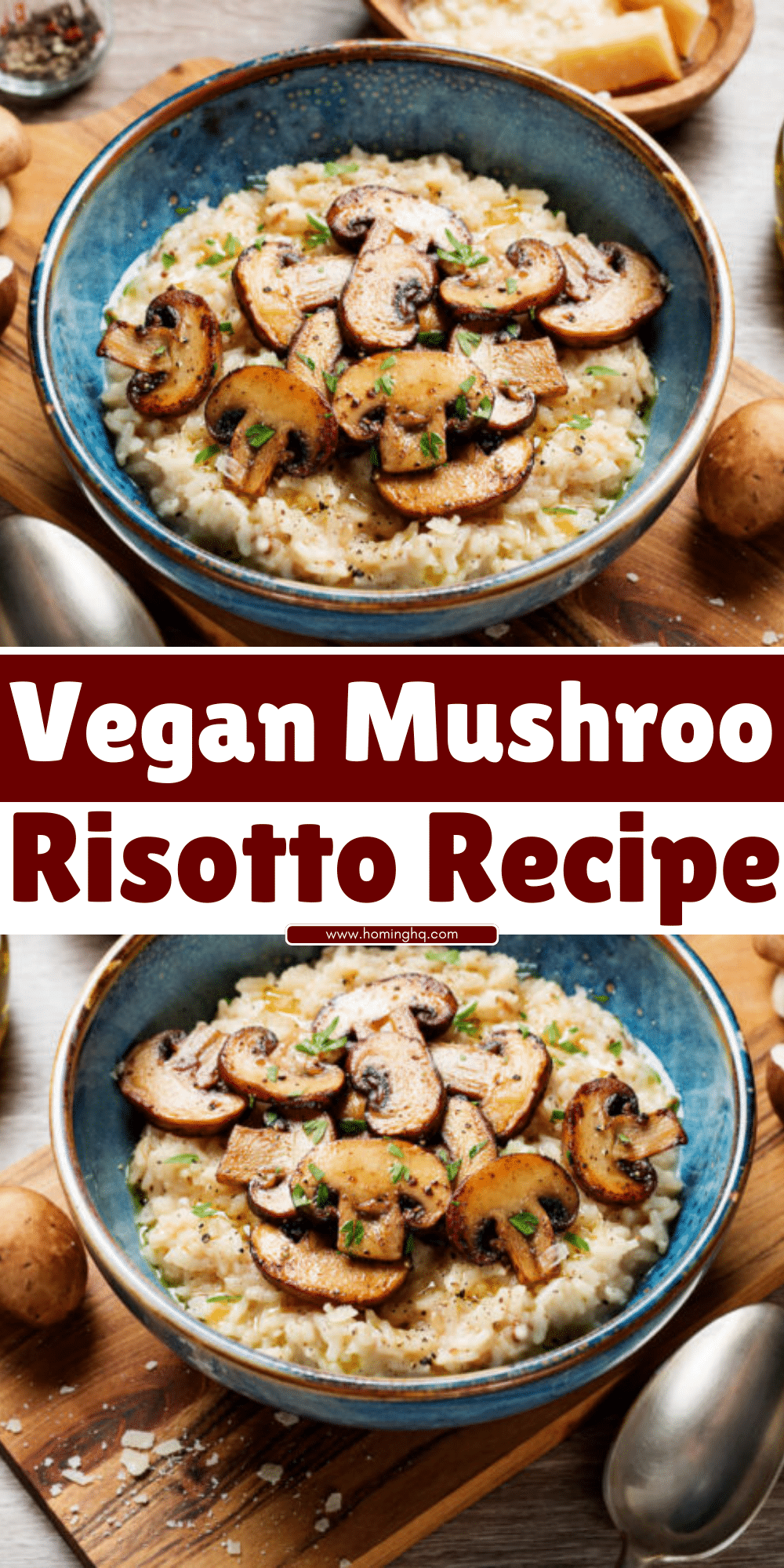 Vegan Mushroom Risotto