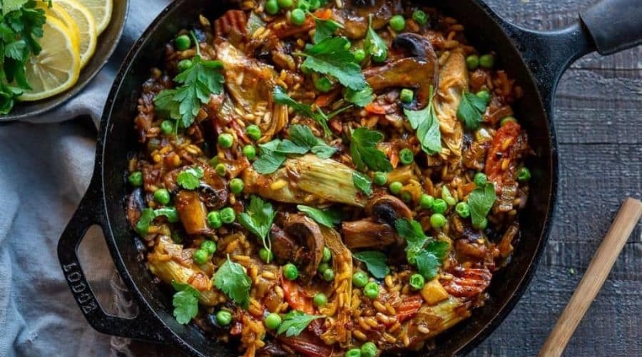 Vegetable Paella